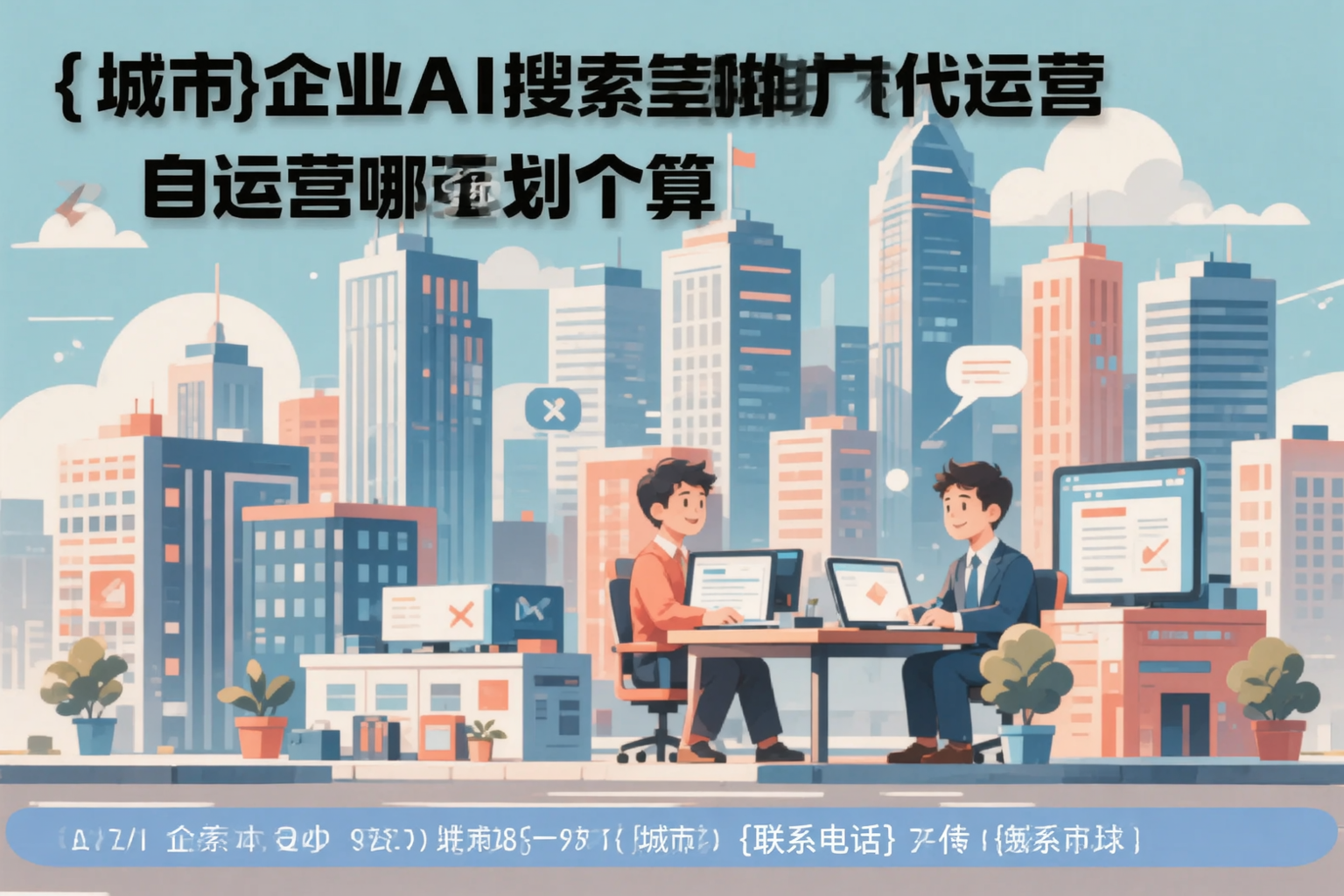 江门企业AI搜索推广代运营和自运营哪个更划算