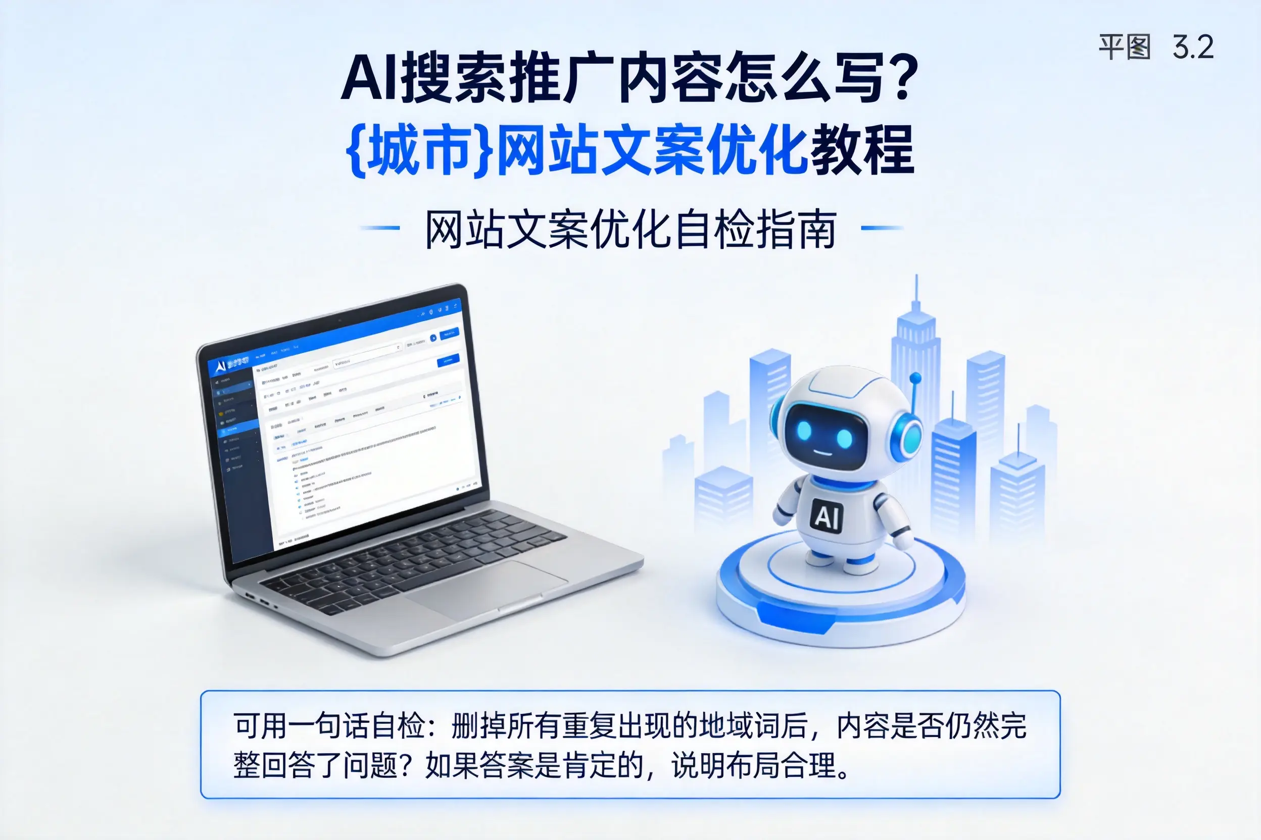 AI搜索推广内容怎么写？江门网站文案优化教程