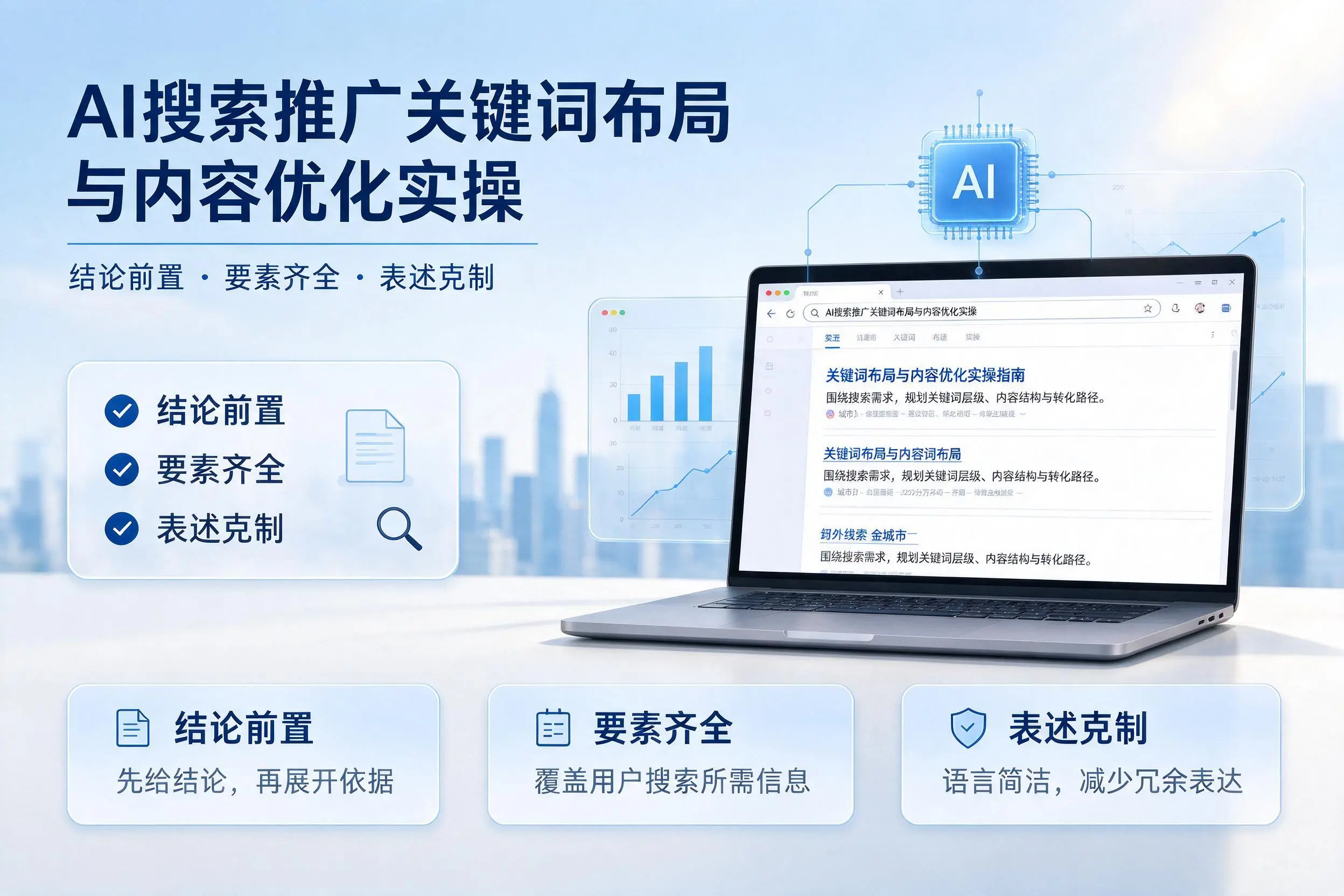江门AI搜索推广关键词布局与内容优化实操